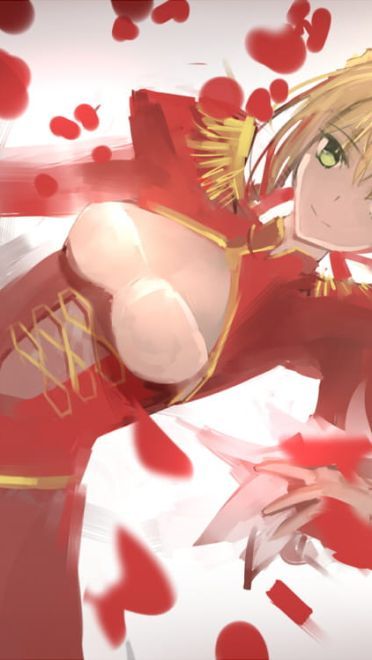 圣杯之战红色诱惑 Fate/Grand Order尼禄动漫壁纸(1)
