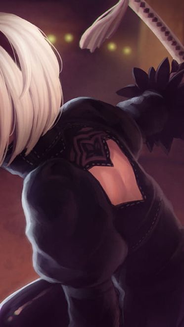 没有生命却互相厮杀 尼尔:机械纪元电脑壁纸(1)