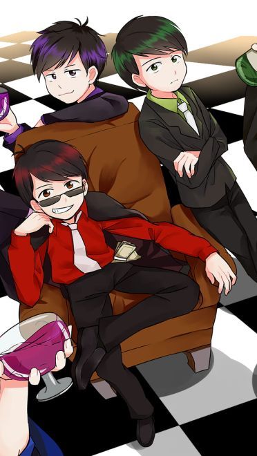 阿松六兄弟 动漫电脑壁纸下载(1)