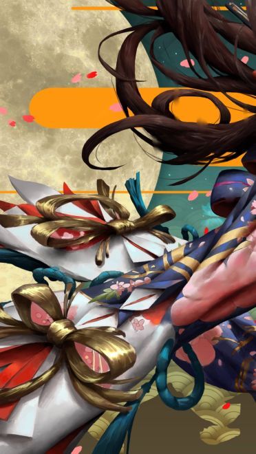 绘制唯美和风 阴阳师电脑壁纸(1)