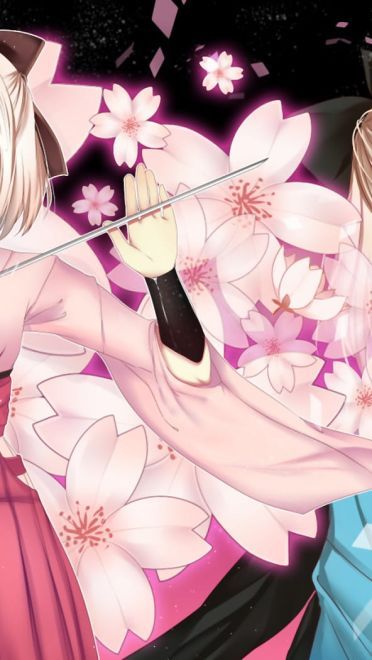 刀剑相搏 樱saber冲田总司电脑壁纸(1)