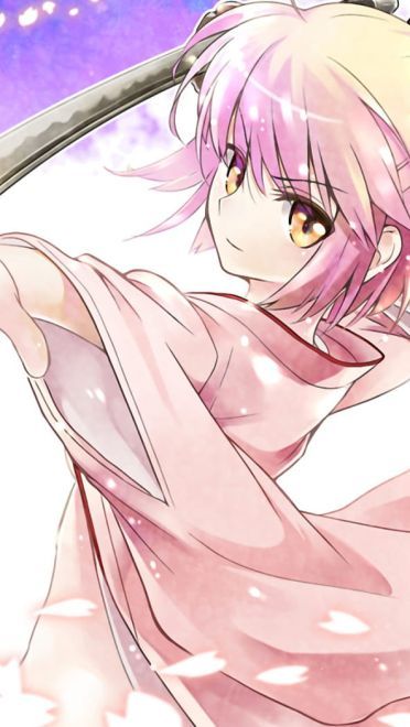 刀剑相搏 樱saber冲田总司电脑壁纸(1)