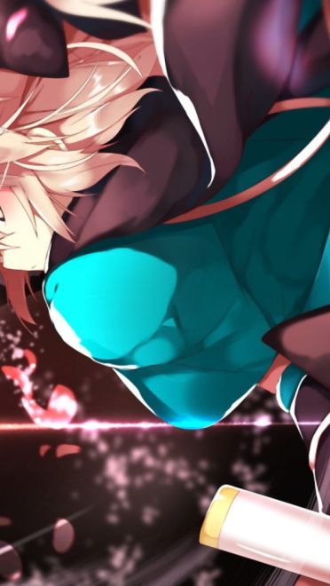 刀剑相搏 樱saber冲田总司电脑壁纸(1)