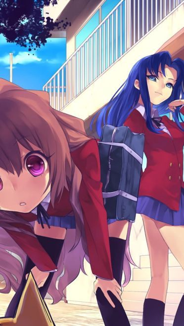 校园真情龙与虎 动漫电脑壁纸(1)