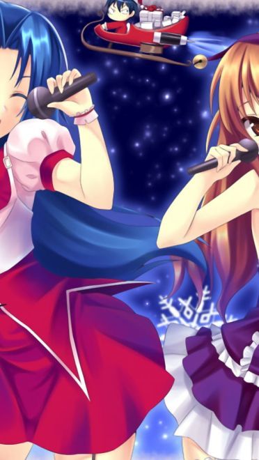 校园真情龙与虎 动漫电脑壁纸(1)