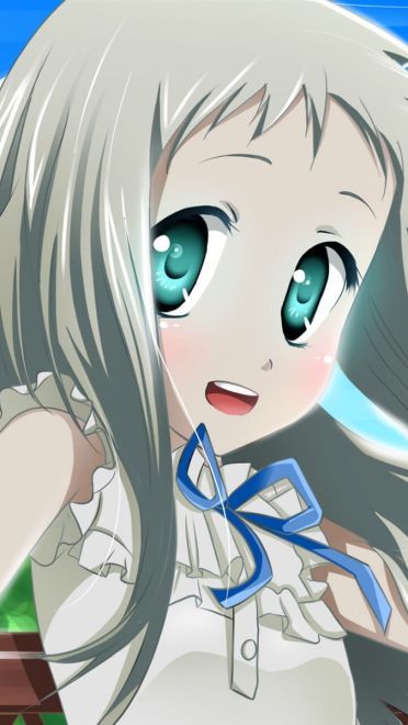 未闻花名 本间芽衣子 动漫电脑壁纸下载(1)