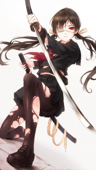 过膝袜水手服学生气息的手机壁纸下载(1)