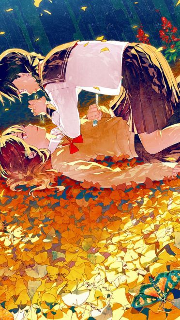 过膝袜水手服学生气息的手机壁纸下载(1)