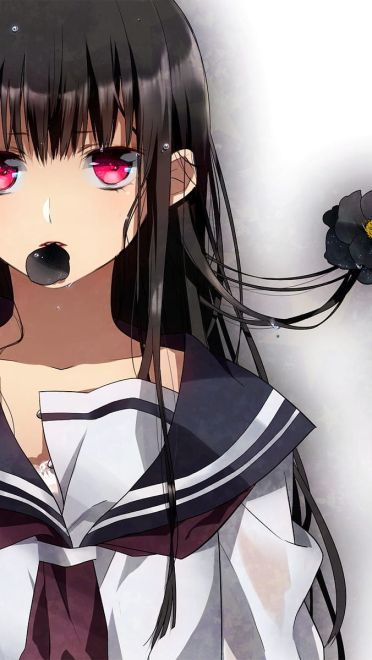 过膝袜水手服学生气息的手机壁纸下载(1)