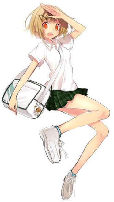 过膝袜水手服学生气息的手机壁纸下载(1)