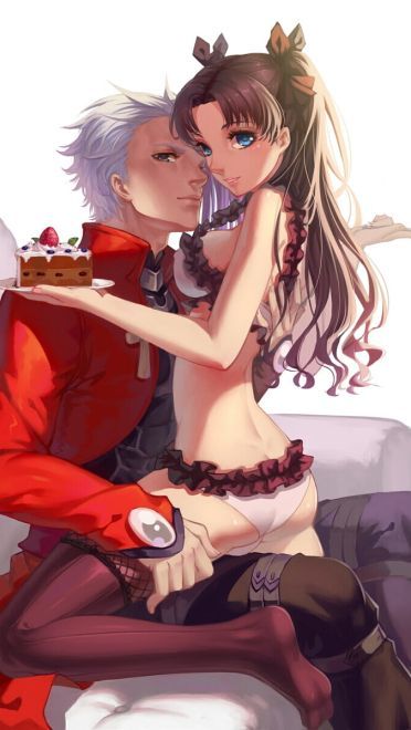 红色契约 弓凛CP手机壁纸