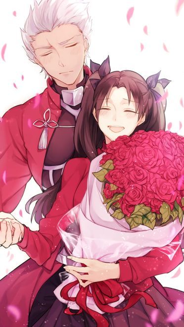 红色契约 弓凛CP手机壁纸