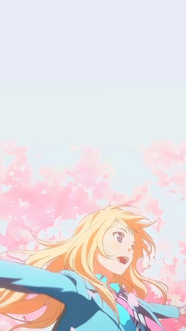 在樱树下独奏 四月是你的谎言手机壁纸