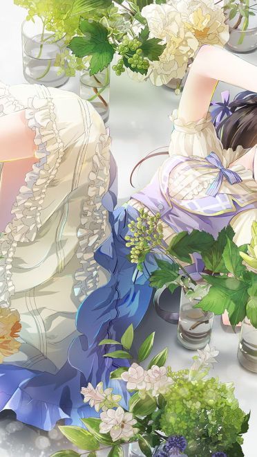 魔法茶会时间 洋装小萝莉电脑壁纸(1)