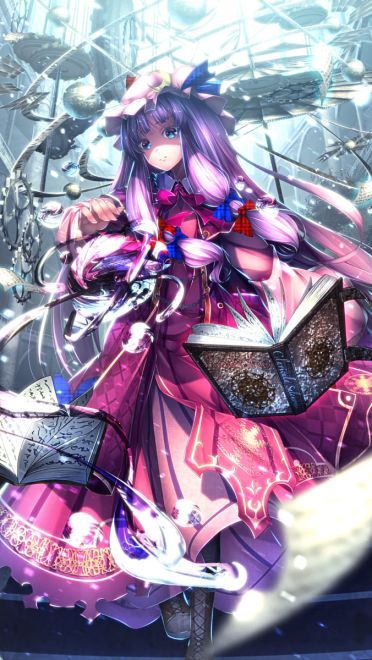 知识与避世的少女 帕秋莉·诺蕾姬手机壁纸(1)