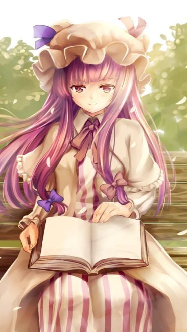 知识与避世的少女 帕秋莉·诺蕾姬手机壁纸(1)