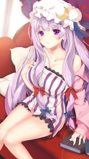 知识与避世的少女 帕秋莉·诺蕾姬手机壁纸(1)