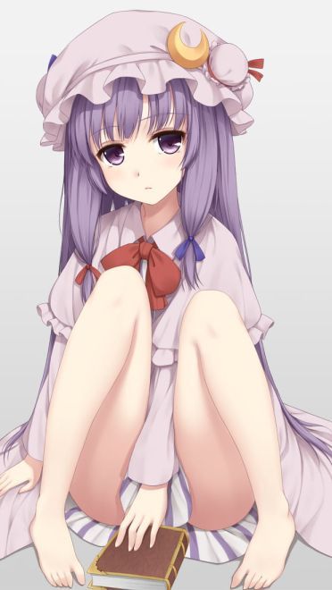 知识与避世的少女 帕秋莉·诺蕾姬手机壁纸(1)