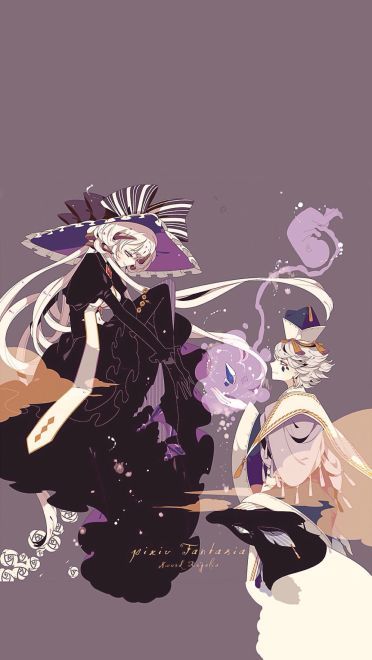 人形玩偶 特色插画系列手机壁纸(1)