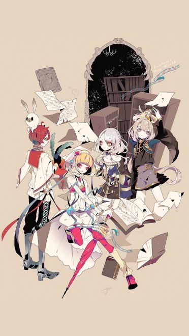 人形玩偶 特色插画系列手机壁纸(1)