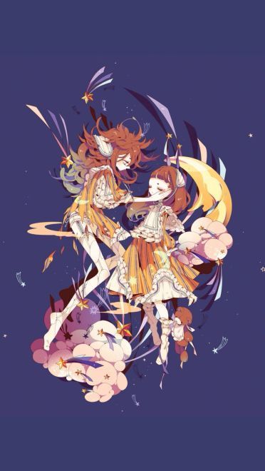 人形玩偶 特色插画系列手机壁纸(1)