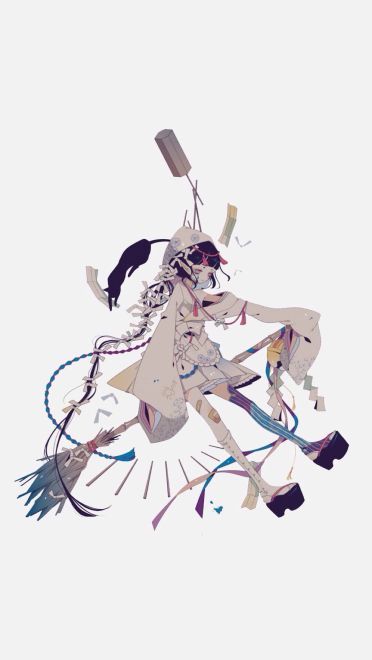 人形玩偶 特色插画系列手机壁纸(1)