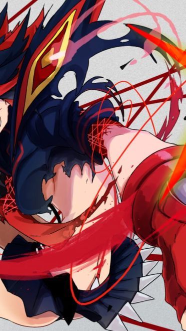 英勇少女 斩服少女动漫电脑壁纸(1)