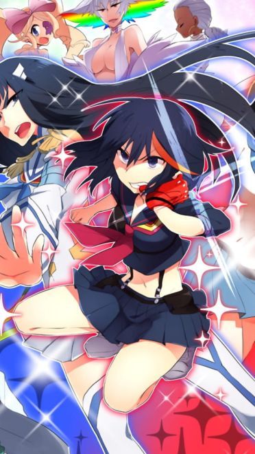 英勇少女 斩服少女动漫电脑壁纸(1)