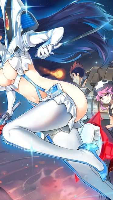 英勇少女 斩服少女动漫电脑壁纸(1)