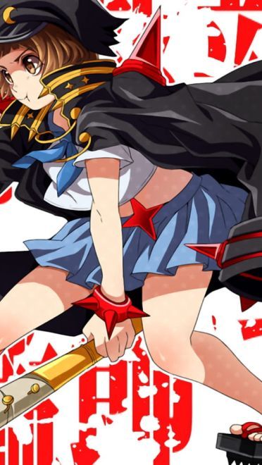 英勇少女 斩服少女动漫电脑壁纸(1)