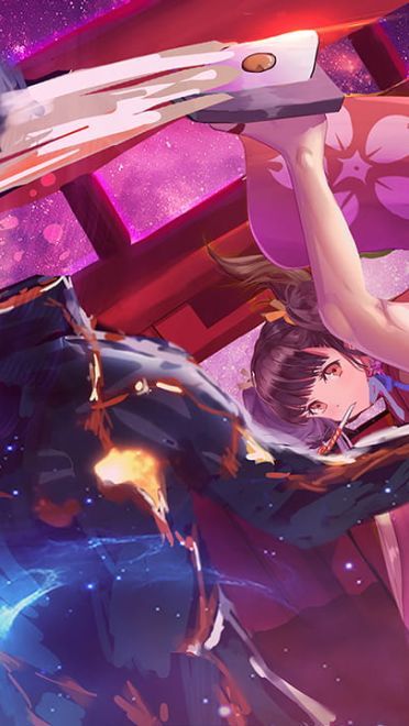 不可思议系少女 无名动漫电脑壁纸(1)