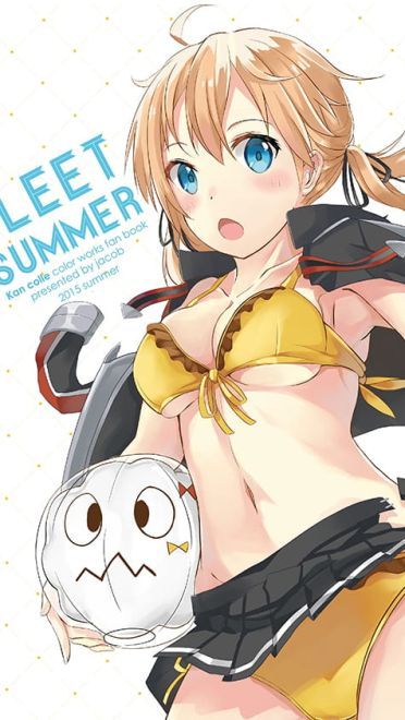 双马尾赛高 舰队Collection欧根亲王手机壁纸(1)