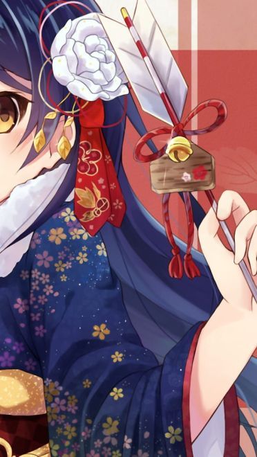 lovelive！海爷 园田海未电脑壁纸下载(1)