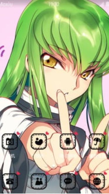 叛逆的鲁路修 不老不死的魔女 C.C 安卓手机主题下载