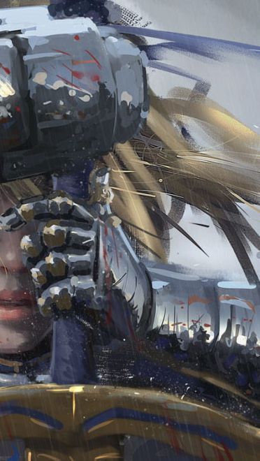 呆毛王 Fate/stay night  saber 手机壁纸下载(1)