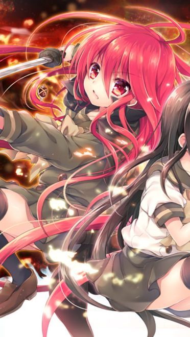 炎发灼眼的讨伐者 夏娜电脑壁纸(1)