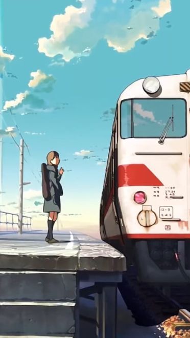 新海诚云之彼端约定之地 超美场景壁纸图(1)