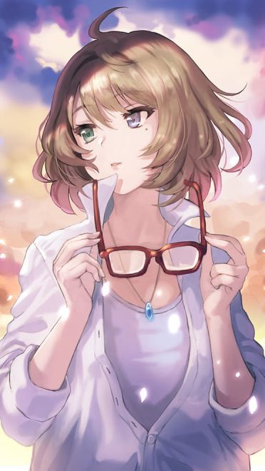 偶像大师灰姑娘 女神系少女高垣枫手机壁纸(1)