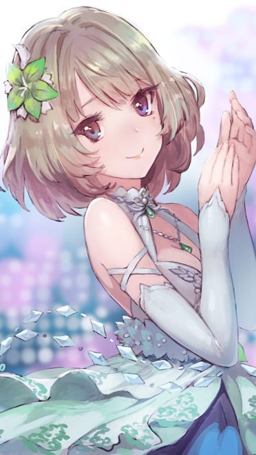 偶像大师灰姑娘 女神系少女高垣枫手机壁纸(1)