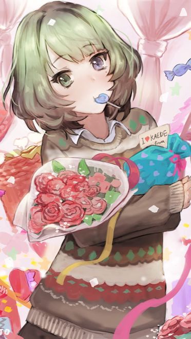 偶像大师灰姑娘 女神系少女高垣枫手机壁纸(1)