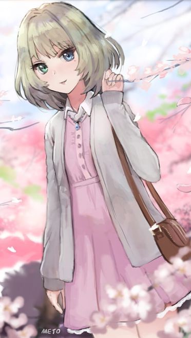 偶像大师灰姑娘 女神系少女高垣枫手机壁纸(1)