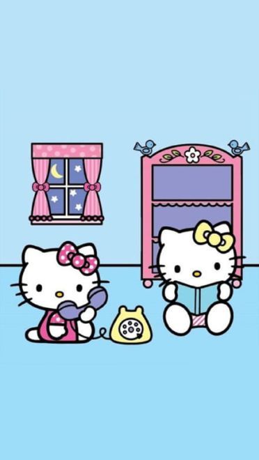 满满的少女心 hello kitty系列手机壁纸(1)