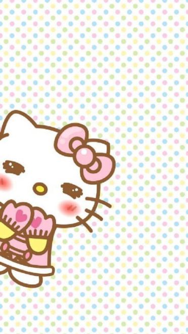 满满的少女心 hello kitty系列手机壁纸(1)
