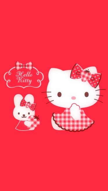 满满的少女心 hello kitty系列手机壁纸(1)