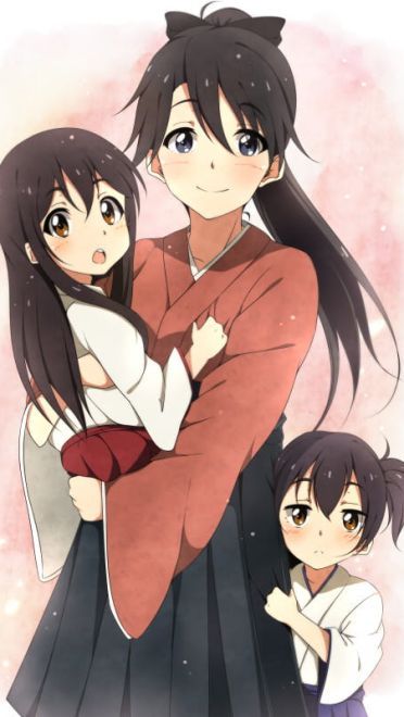 舰队Collection 吃撑舰娘 赤城 动漫手机壁纸下载(1)