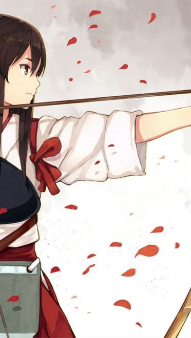 舰队Collection 吃撑舰娘 赤城 动漫手机壁纸下载(1)