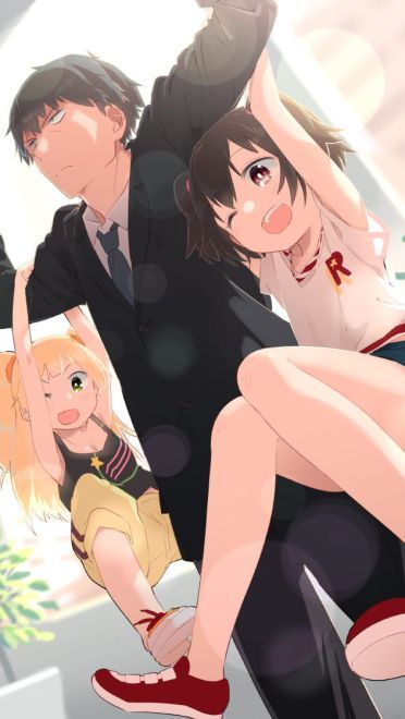 舰队Collection 吃撑舰娘 赤城 动漫手机壁纸下载(1)