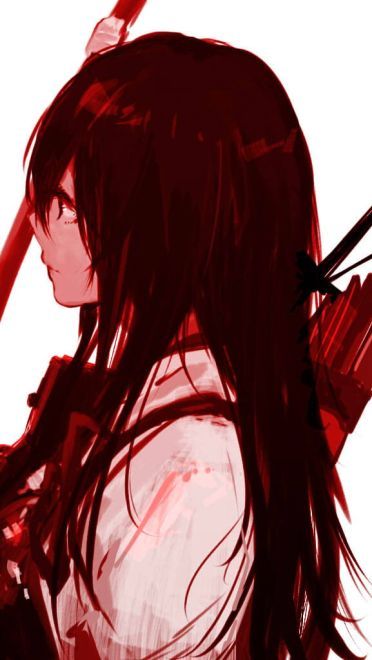 舰队Collection 吃撑舰娘 赤城 动漫手机壁纸下载(1)