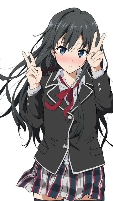 我的青春恋爱物语果然有问题 雪之下雪乃手机壁纸(1)