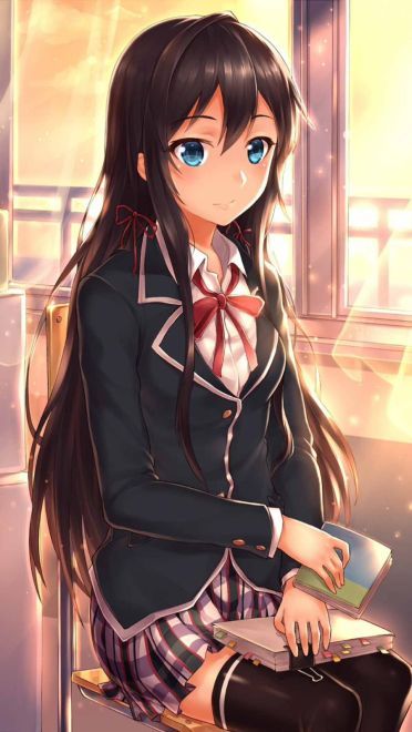 我的青春恋爱物语果然有问题 雪之下雪乃手机壁纸(1)